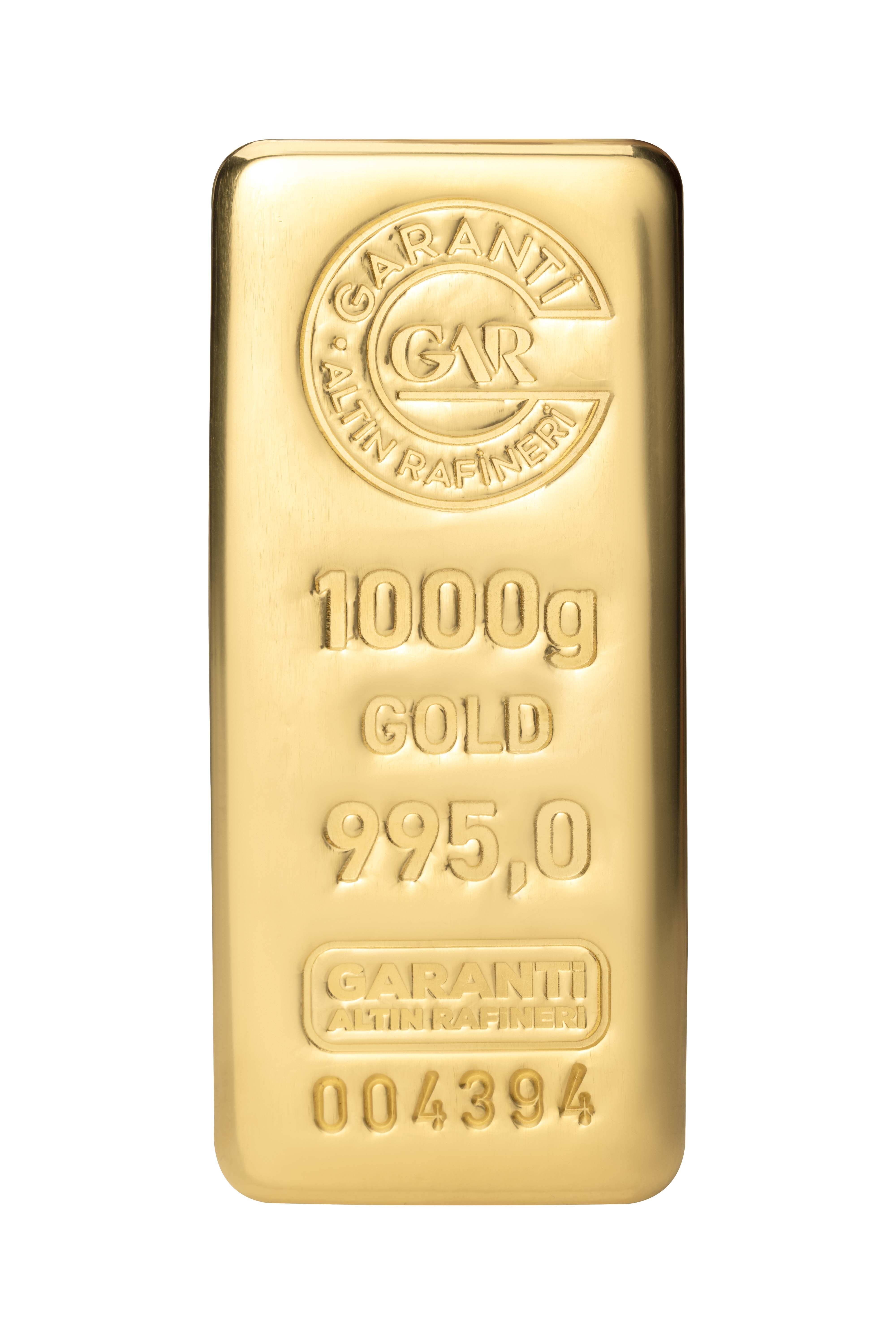 1000 gr 24 Ayar GAR Gram Altın