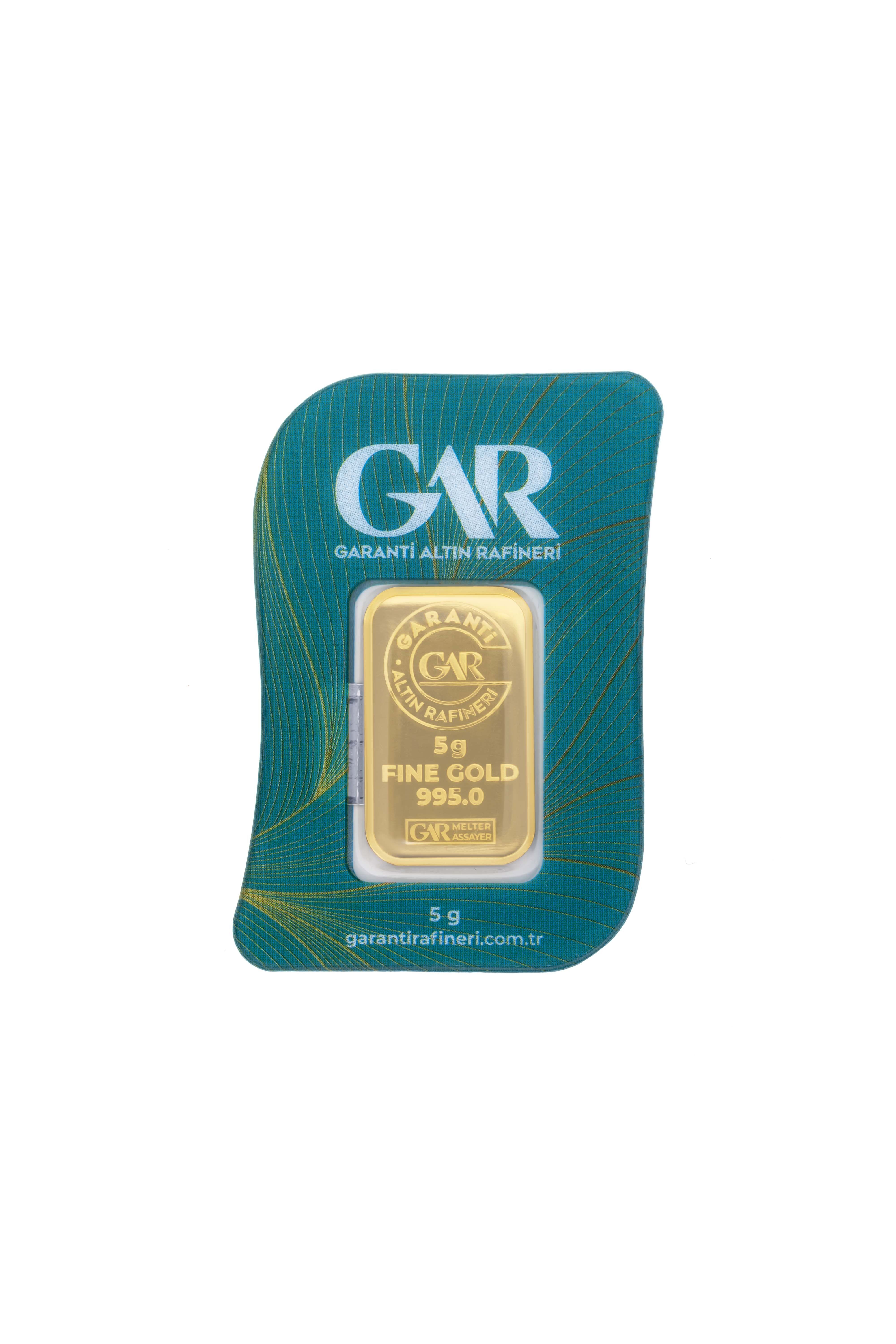 5 gr 24 Ayar GAR Gram Altın