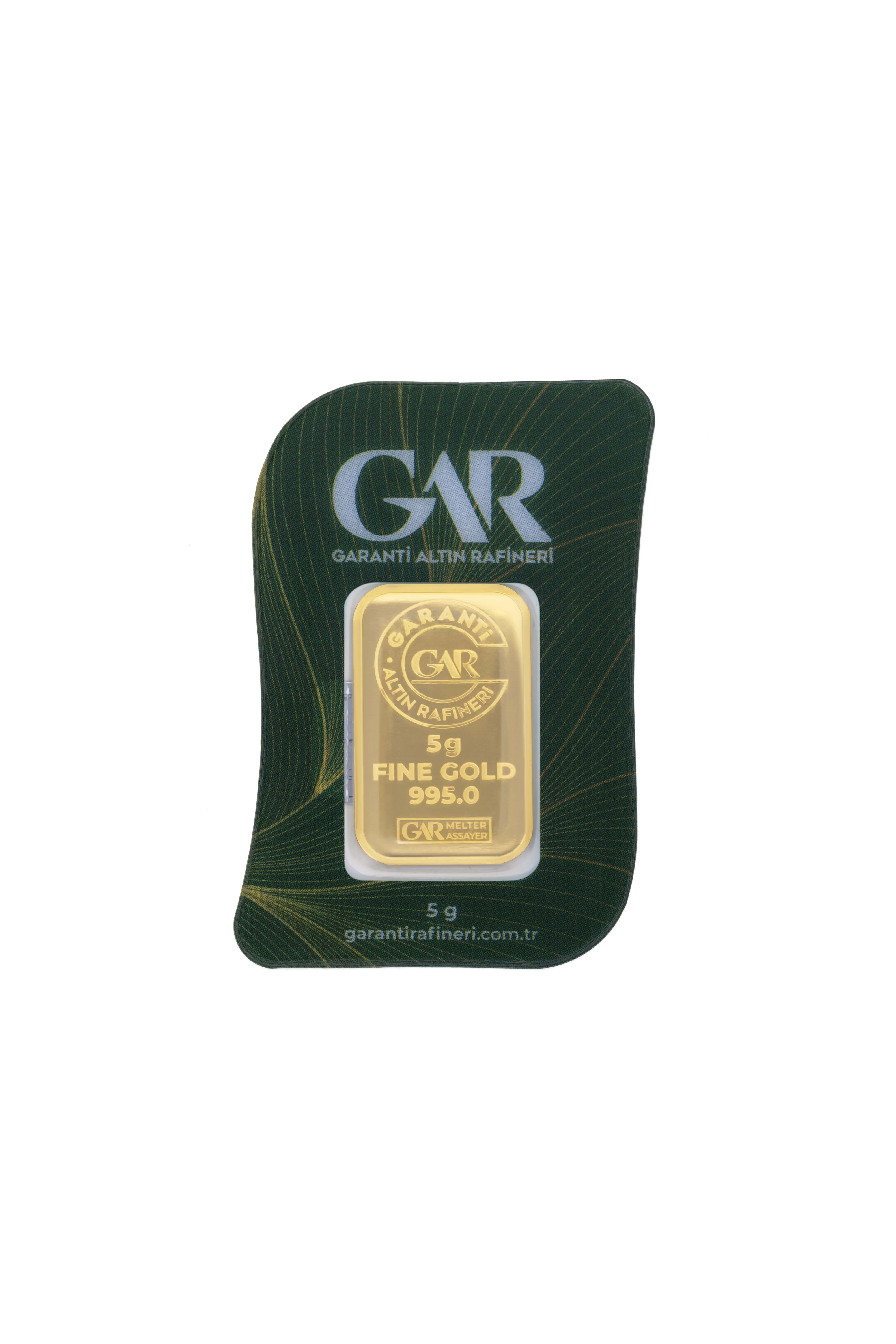 5 gr 24 Ayar GAR Gram Altın