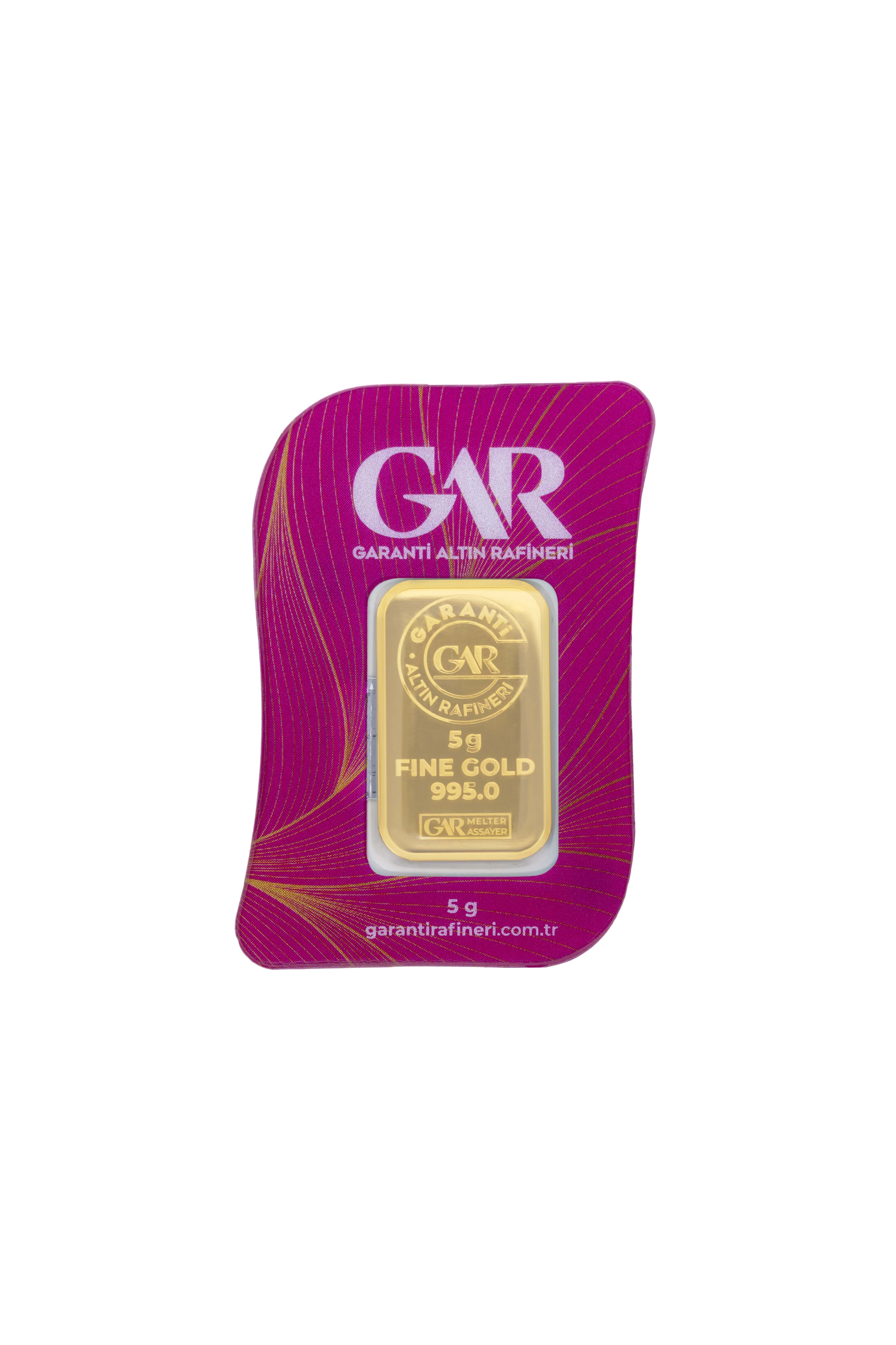 5 gr 24 Ayar GAR Gram Altın