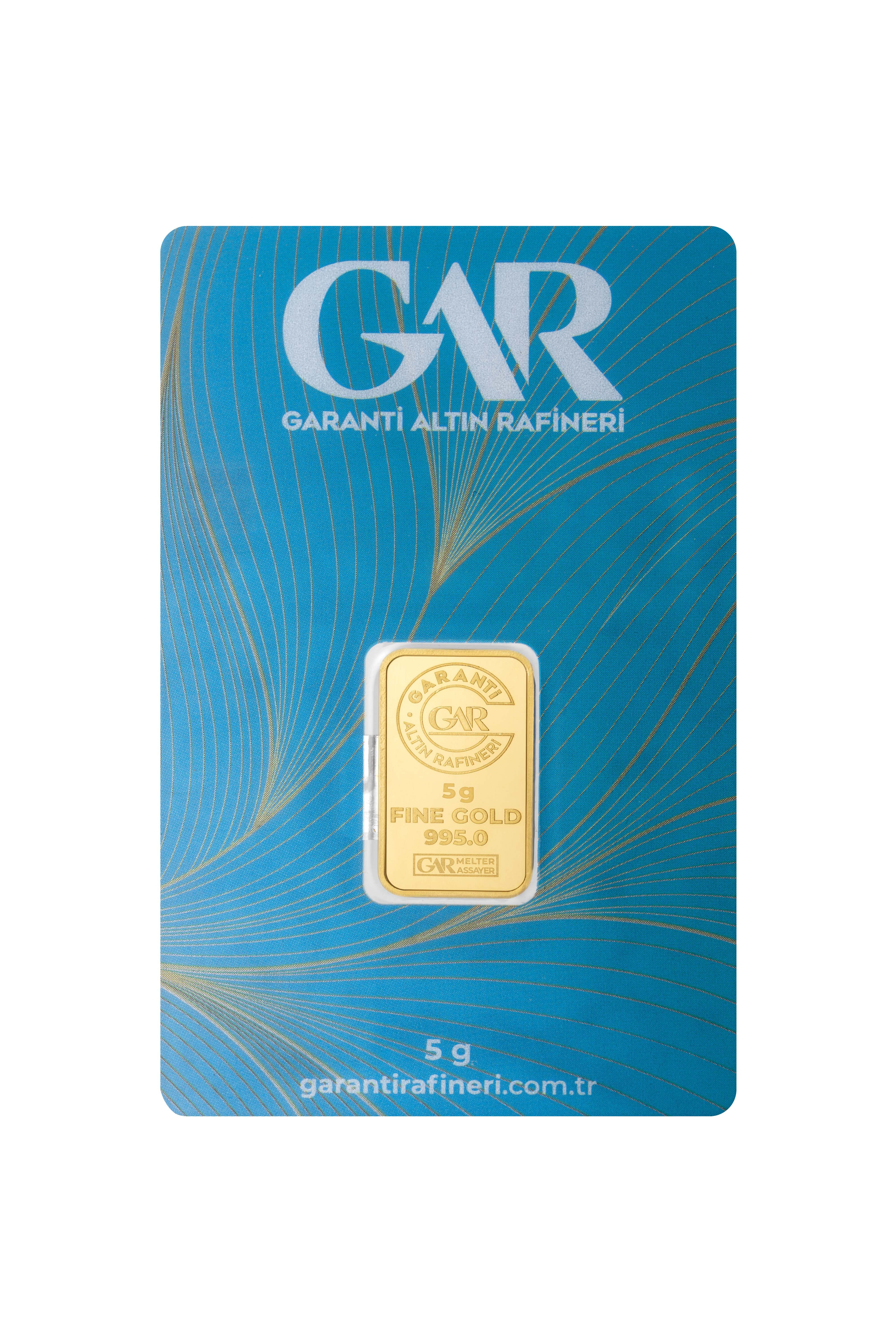 5 gr 24 Ayar GAR Gram Altın