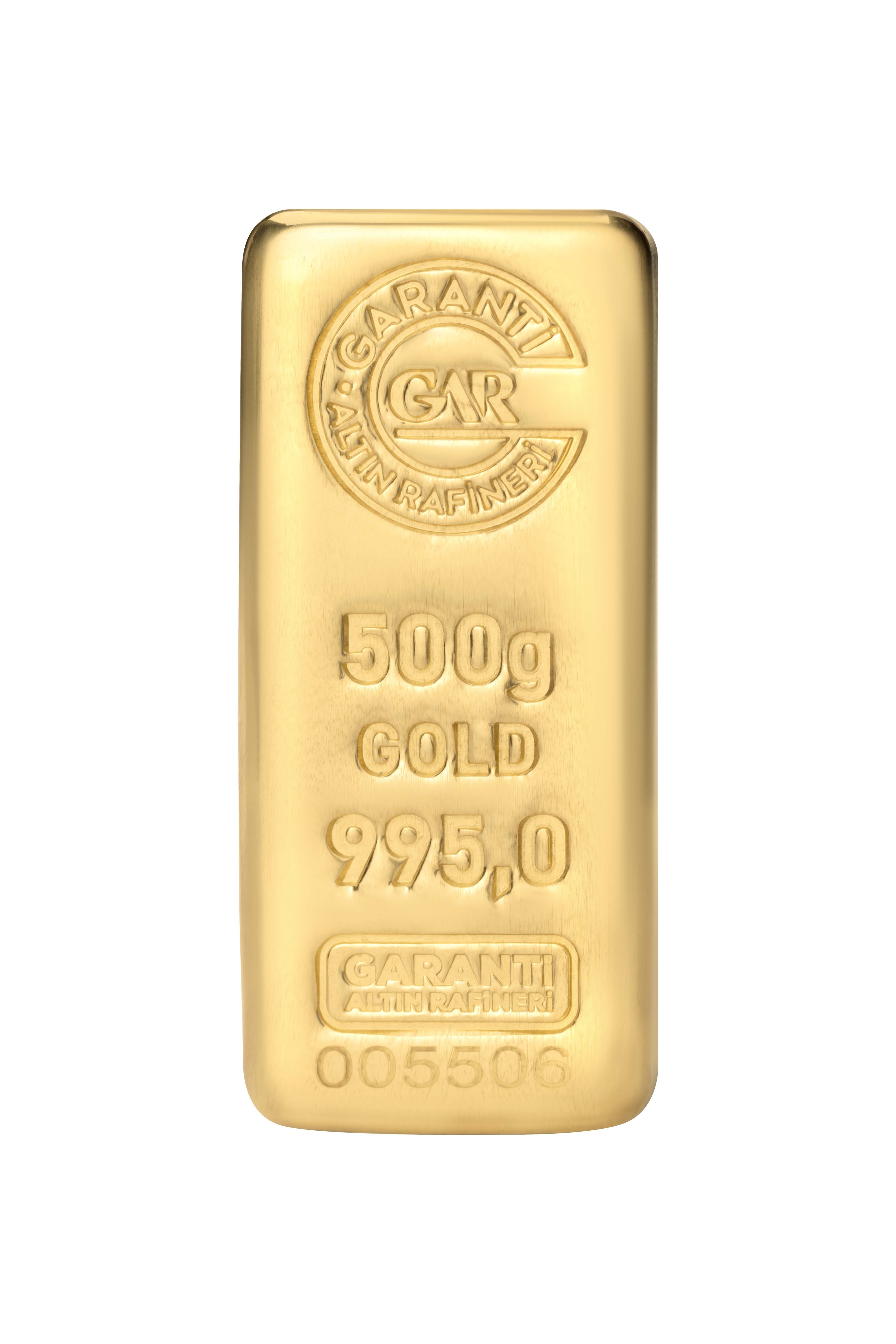 500 gr 24 Ayar GAR Gram Altın